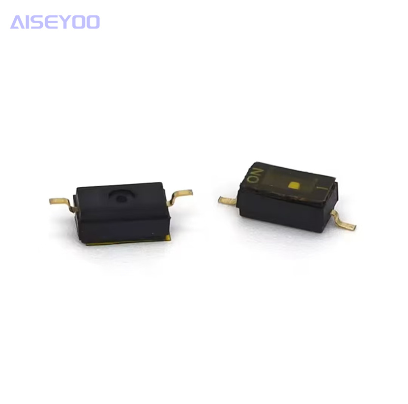 1.27mm pitch dip switch surface mount black gold-plated flat dip code switch 1P, 2P, 3P, 4P, 5P, 6P, 8P, 10P details Picture