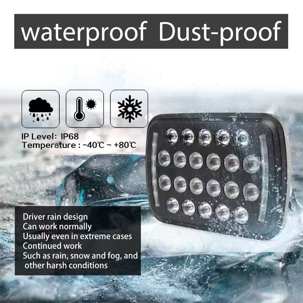 LED truck and agricultural machinery transportation lighting fixtures, high-brightness work lights, 54W driving spotlights, farm vehicle led lights Application Scenario