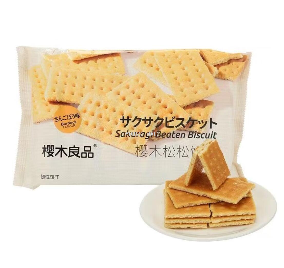 包邮！樱木松松脆饼干牛蒡味200g 活力早晨GONGOLI休闲零食食品详情8