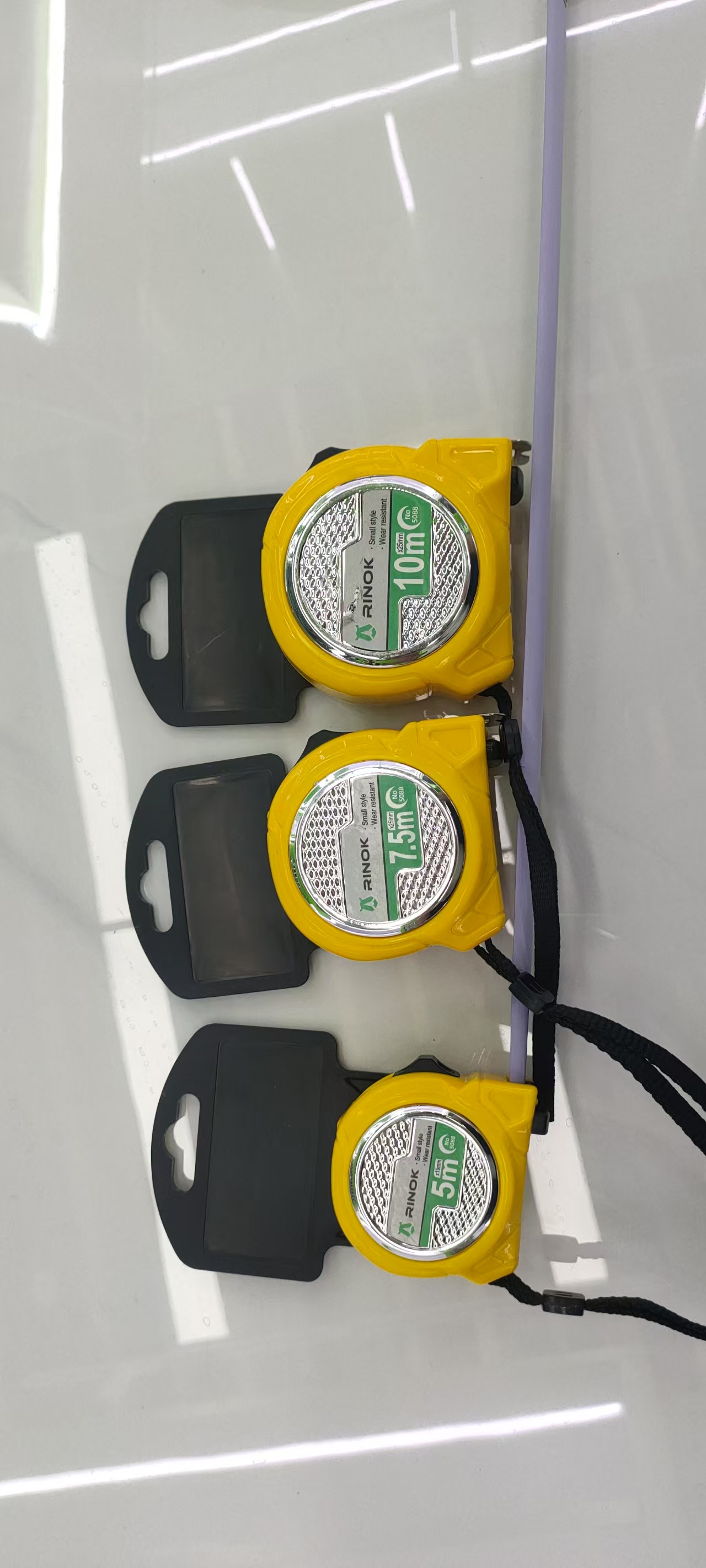 11丝尺条，白公分，新款卷尺，可混色