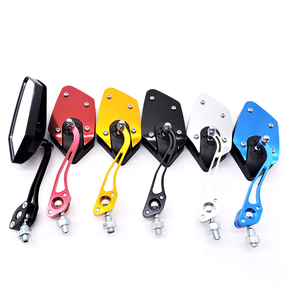 Factory direct sales of motorcycle rearview mirrors, universal mirrors, Qiaoge Ghost Fire electric vehicle rearview mirrors, and reversing assist mirrors are suitable for most models full figure