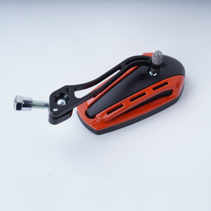 Universal rearview mirror for motorcycles and electric bikes, reflective mirror, wide field of view, reversing, electric bike pedal, rearview mirror, mini version Application Scenario