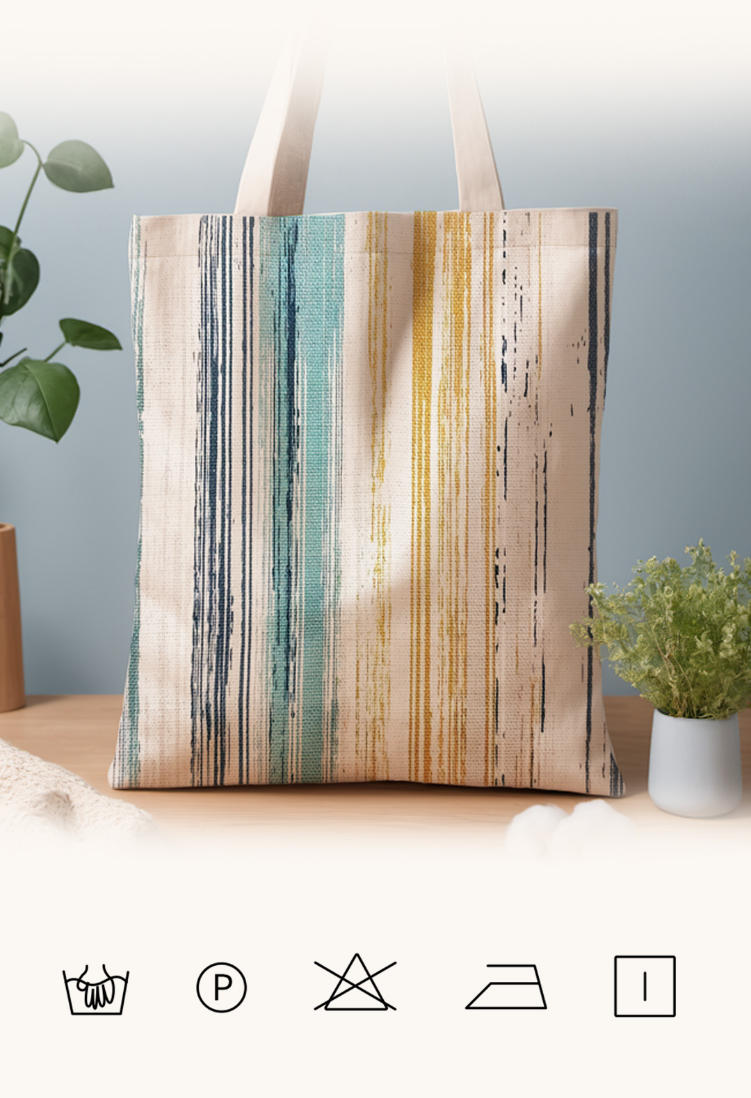 棉麻手提袋散步购物环保袋数码印花环保印刷详情5