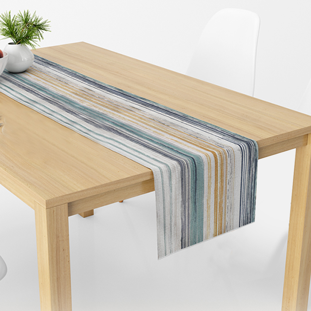 1条棉麻桌旗橱柜鞋柜玄关柜茶桌电视柜防泼水美观轻奢风