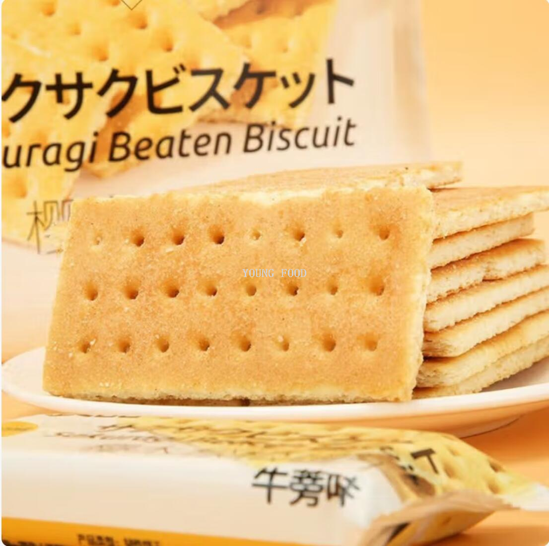 包邮！樱木松松脆饼干牛蒡味200g 活力早晨GONGOLI休闲零食食品详情5