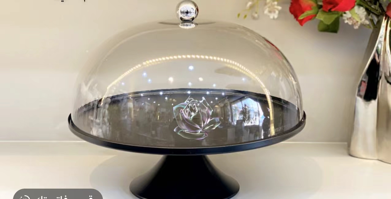 跨境台灯工艺品 永生花玻璃罩试管烟具 礼品玻璃工艺品 氛围小台灯 独特设计艺术品