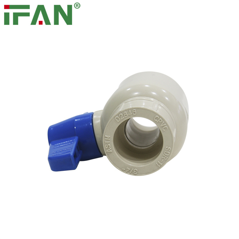 IFAN ASTM 2846 CPVC Ball Valve Plastic PVC Pipe Fittings Specification image