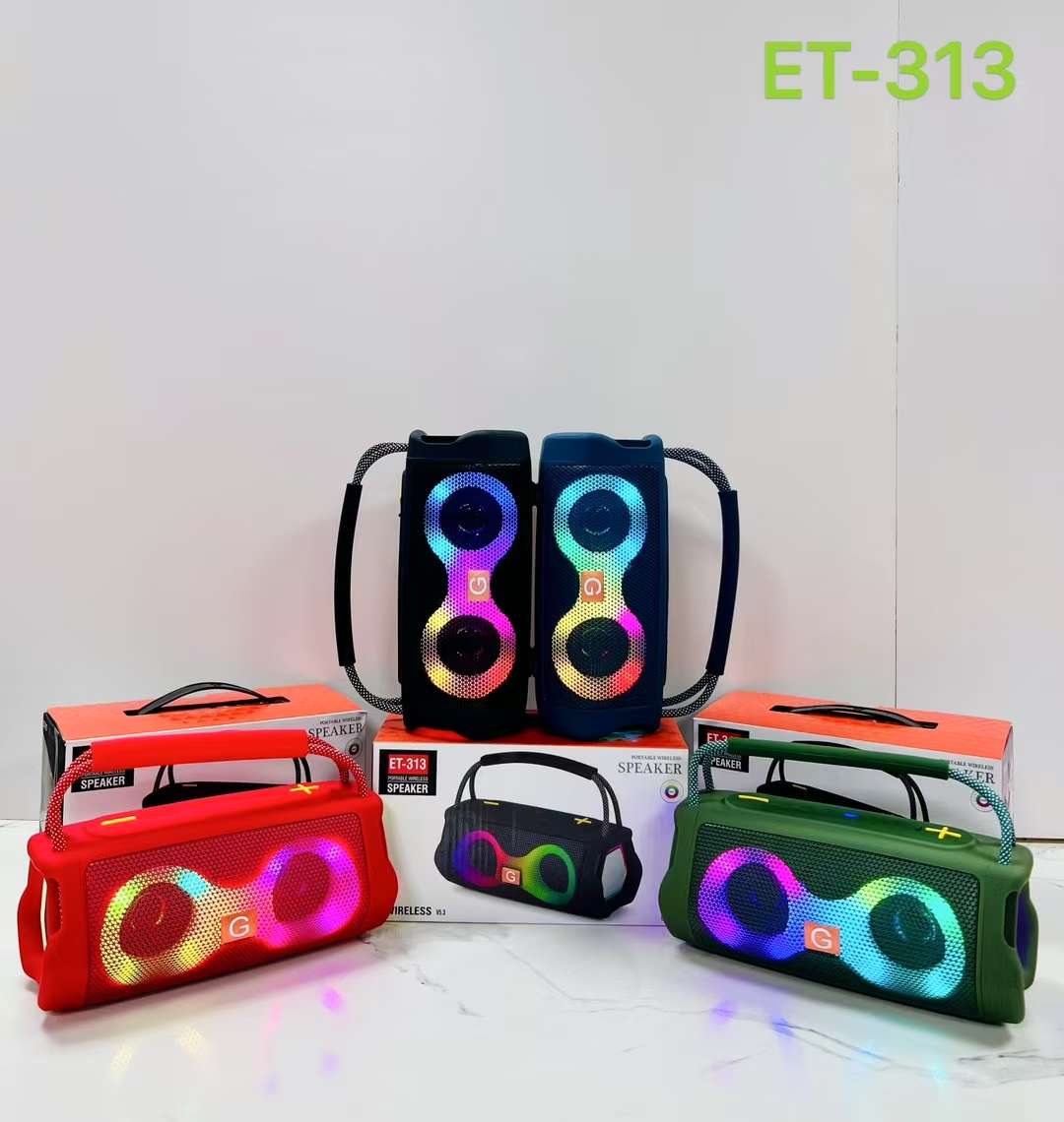 ET-313蓝牙音响跑马灯光南美爆款热卖产品图