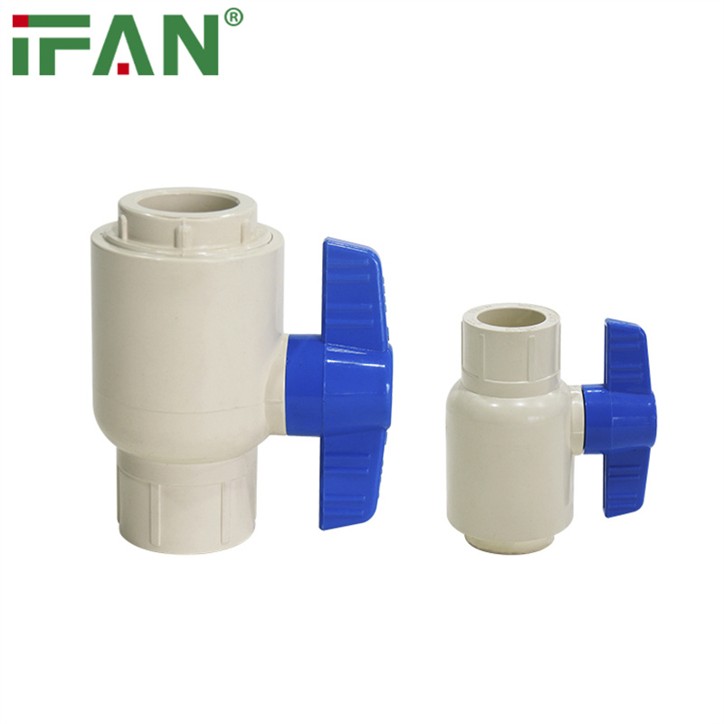 IFAN ASTM 2846 CPVC Ball Valve Plastic PVC Pipe Fittings