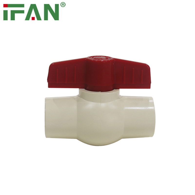 IFAN CPVC Ball Valve ASTM 2846 Plumbing PVC Pipe Fittings details Picture