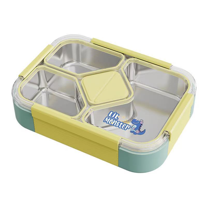 H204-HJ-104KT cross-border 304 stainless steel layered sealed insulated lunch box, thickened and water-filled lunch box, portable Application Scenario
