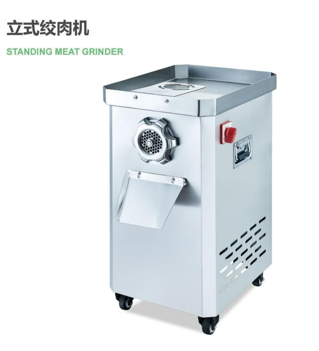 The stainless steel workbench sink is equipped with a deep fryer, a dedicated ice cream machine for frozen food processing, an integrated ice cream machine, a water bucket for hot water supply, and a complete set of equipment for the catering industry Specification image