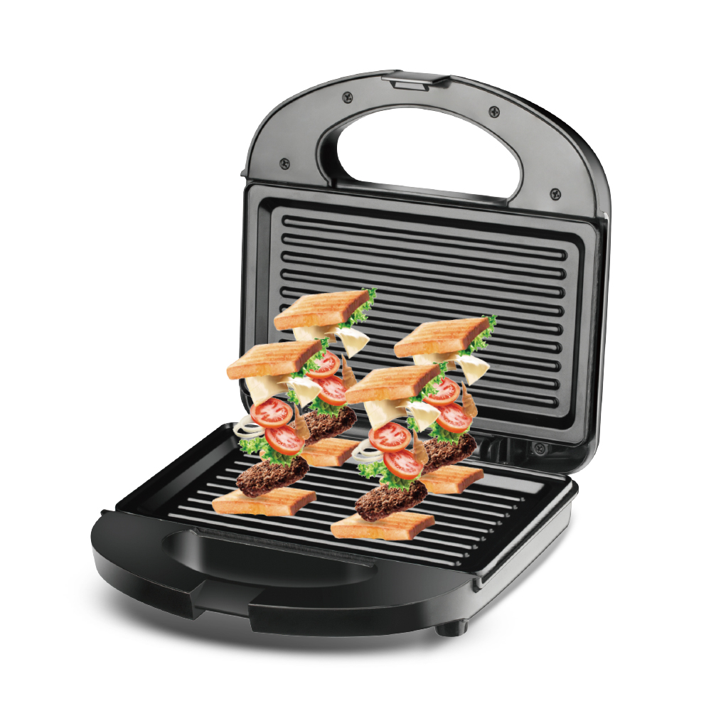 RAF European-standard cross-border household sandwich machine, double-sided breakfast machine, waffle machine, striped pancake machine, multi-functional for home use Application Scenario