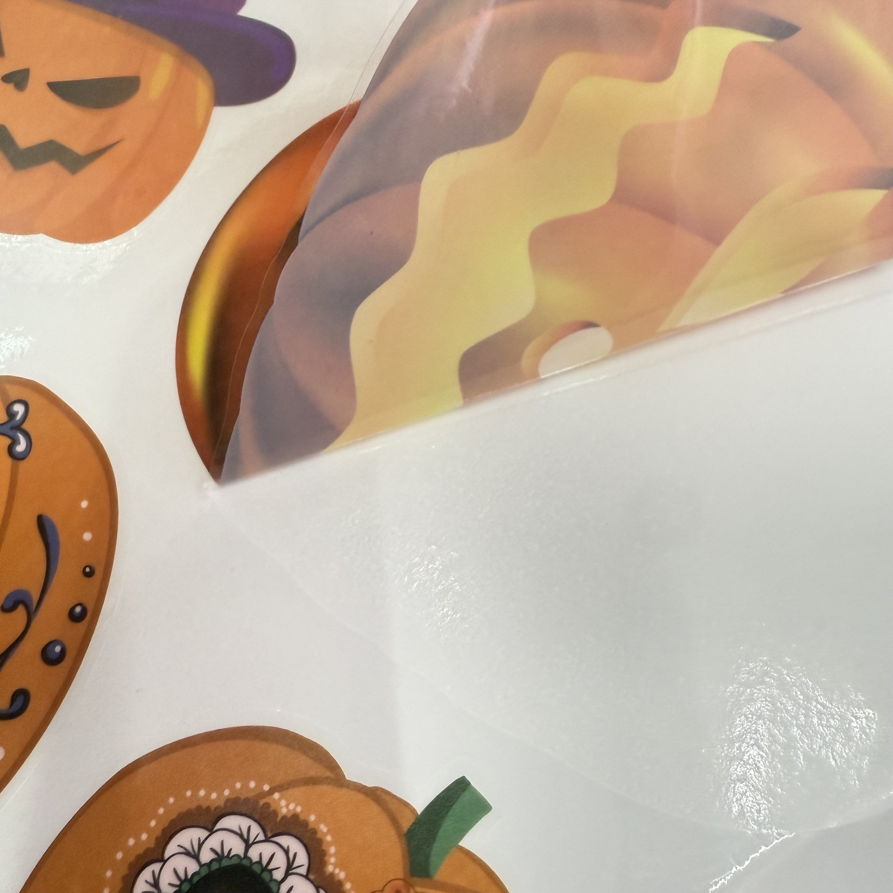 Halloween electrostatic film stickers, wall stickers, party decorative stickers, decorative stickers can be freely pasted and reused pic 10