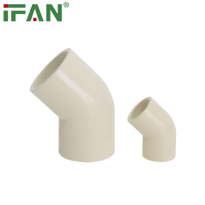 IFAN PVC ASTM Plumbing 45 Degree Elbow CPVC Pipe Fittings