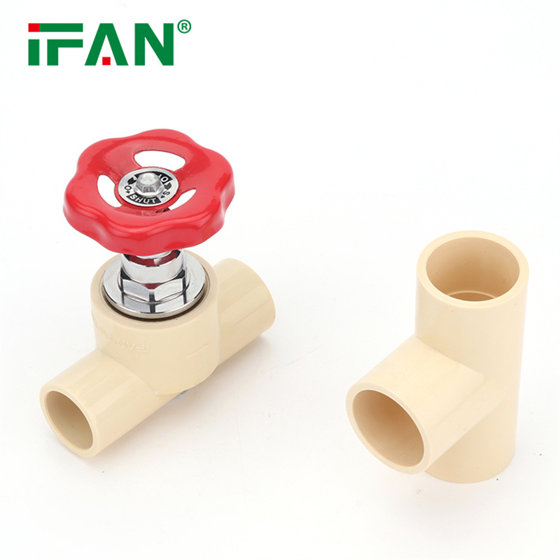 IFAN CPVC ASTM 2846 Stop Valve Plumbing PVC Pipe Fittings Specification image