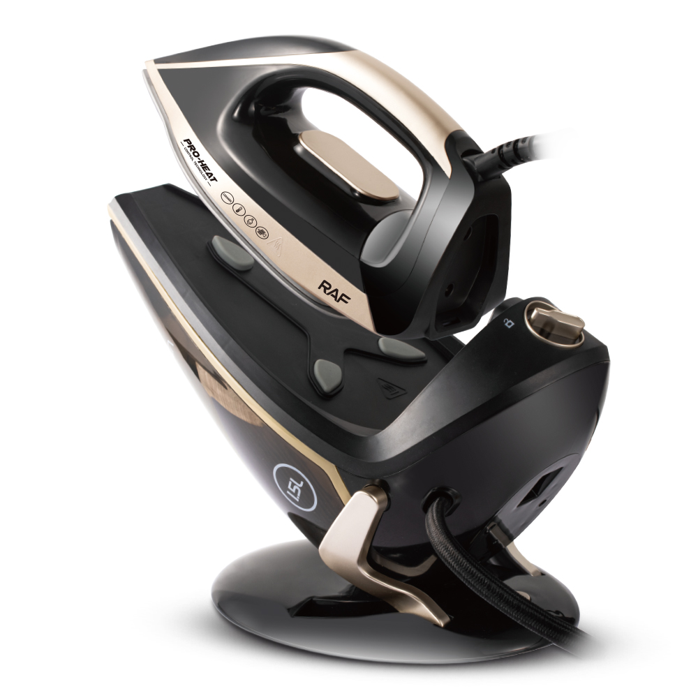 RAF European standard cross-border steam iron Portable ironing machine pressure type high-power electric iron detachable base Application Scenario