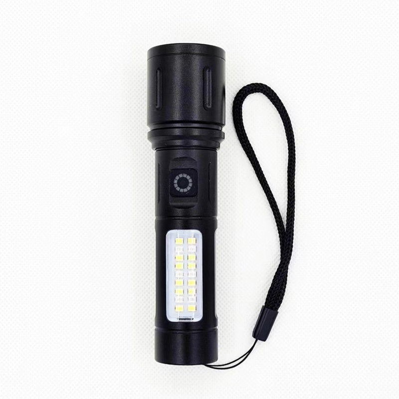 HX-603 алюминиевый фонарь USB заряжен алюминиевым алюминиевым фонариком pic 3