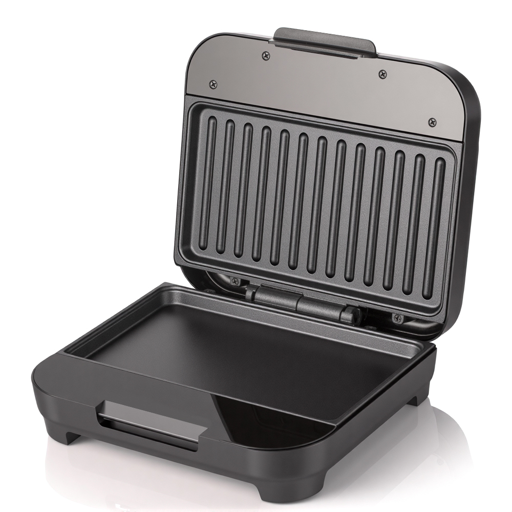 RAF European standard cross-border household double-sided multi-functional breakfast machine, steak machine, striped pancake machine, sandwich machine for home use Item Picture
