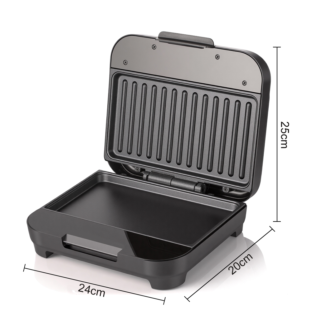 RAF European standard cross-border household double-sided multi-functional breakfast machine, steak machine, striped pancake machine, sandwich machine for home use Specification drawing