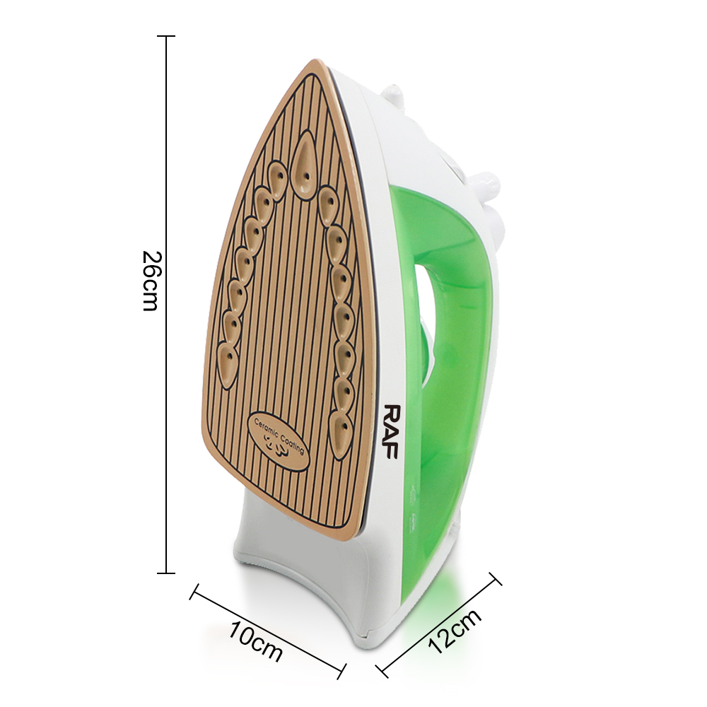 RAF European standard household steam iron Portable ironing machine, three-speed adjustable temperature pressure type high-power electric iron R.1228 Item Picture