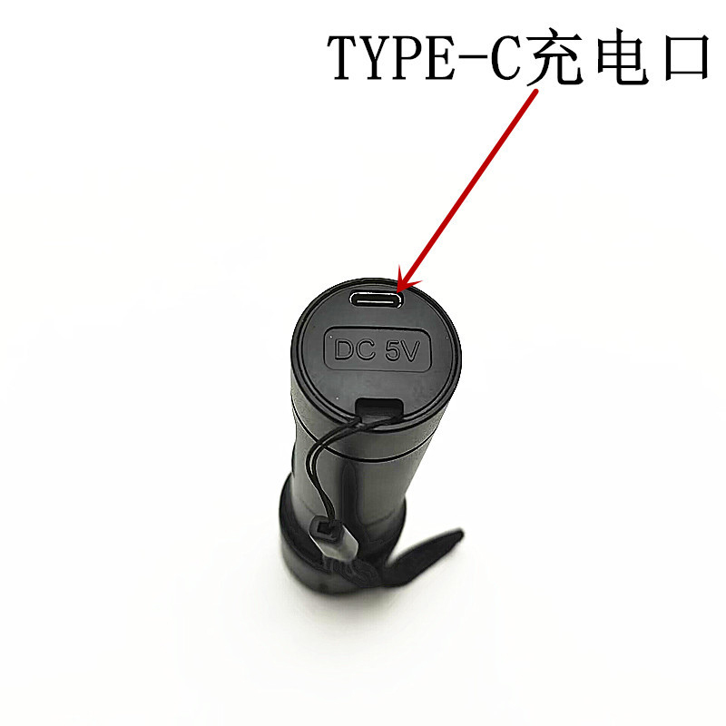HX-603 алюминиевый фонарь USB заряжен алюминиевым алюминиевым фонариком pic 8