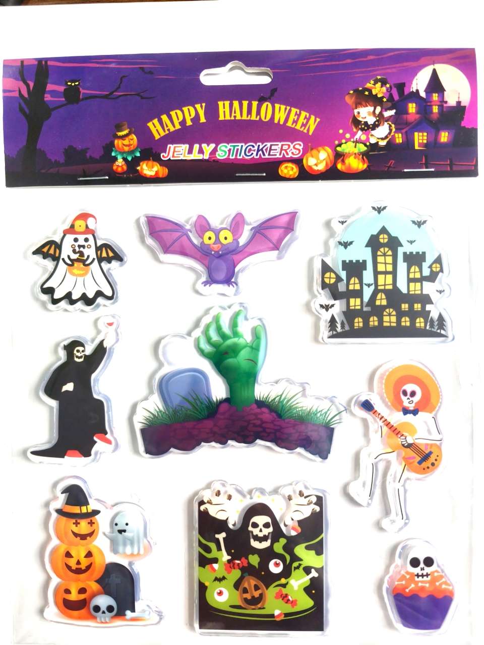 创意礼品卡通儿童贴纸 工艺品果冻造景贴纸 玩具学习用品装饰贴纸详情图2