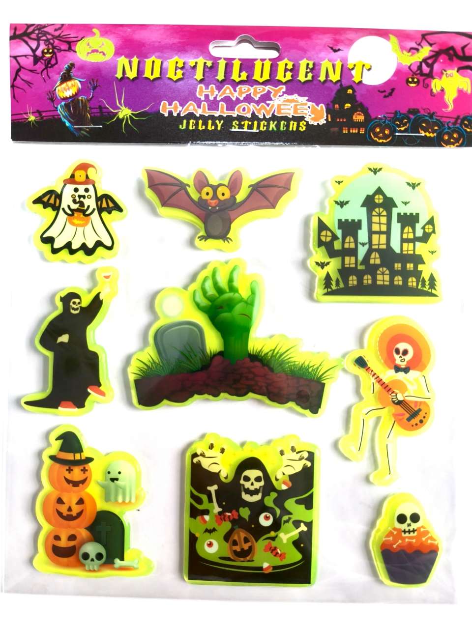 创意礼品卡通儿童贴纸 工艺品果冻造景贴纸 玩具书本装饰贴纸 创意贴纸礼品包装产品图