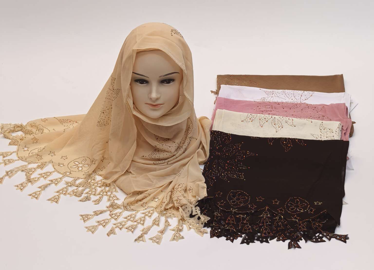 Eco-textile certification: Silk scarves, square scarves, ribbon scarves, gauze scarves, sun-protective clothing, high-end clothing accessories, elegant style silk scarves and scarves