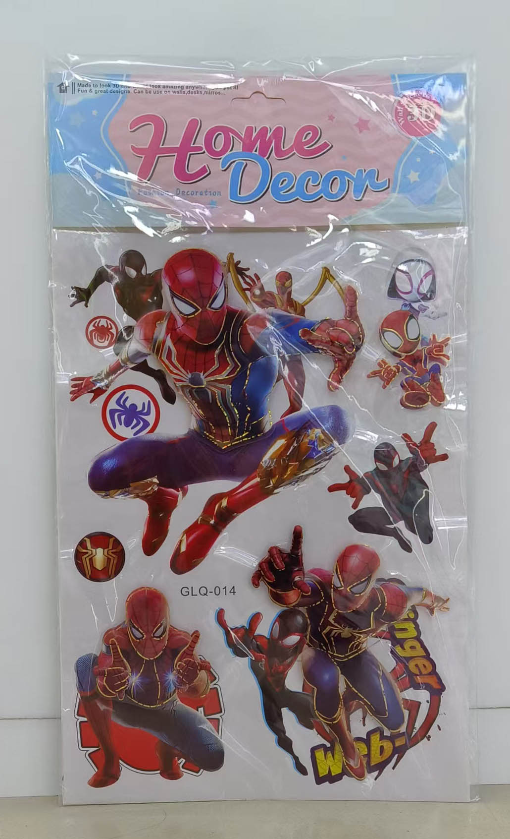 GLQ layer upon layer decorative stickers
