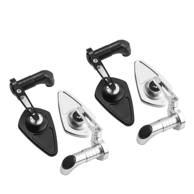 Motorcycle rearview mirror, universal scooter, Coolqi S5 rearview mirror, NIU electric bike, Husi Ghost Fire electric motorcycle, universal rearview mirror, rearview mirror full figure