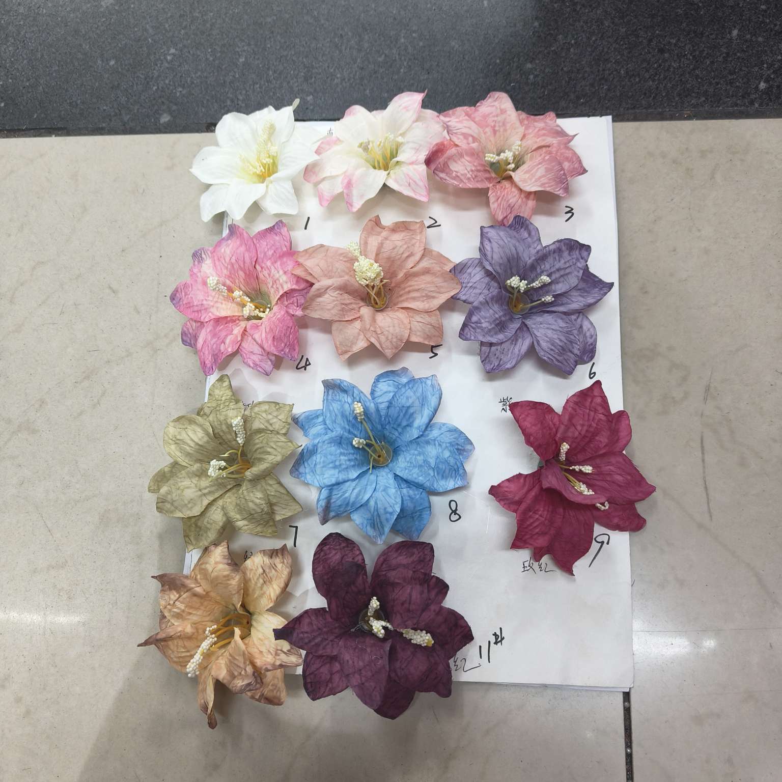 Flores de simulación a gran escala material de PU arte floral decoraciones artesanales regalos sensación real de tacto flores falsas obras de arte decorativas interiores simulación pétalos delicados producción Application Scenario