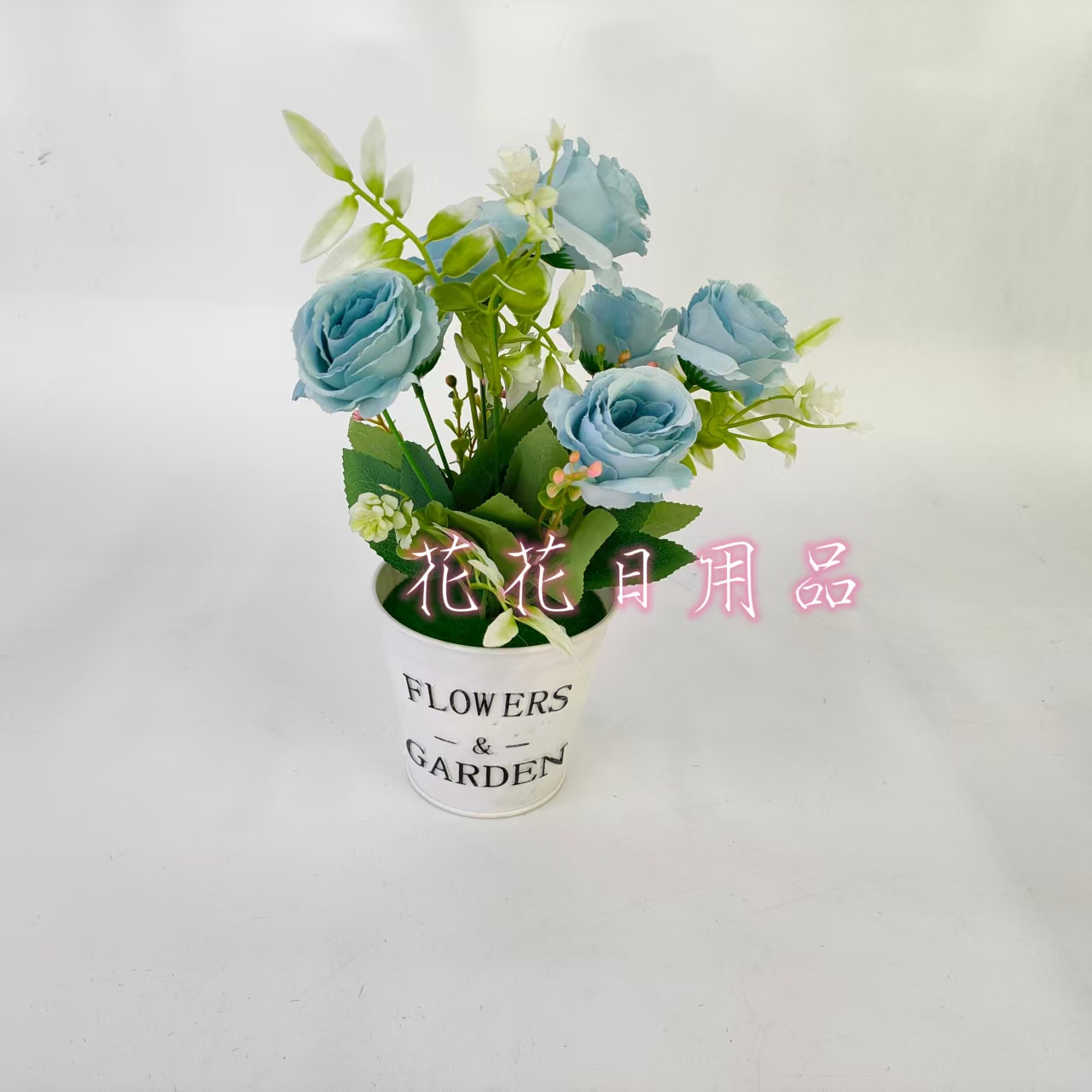 House flowers, artificial flowers, bonsai, plastic POTS, rose decorations and ornaments details Picture