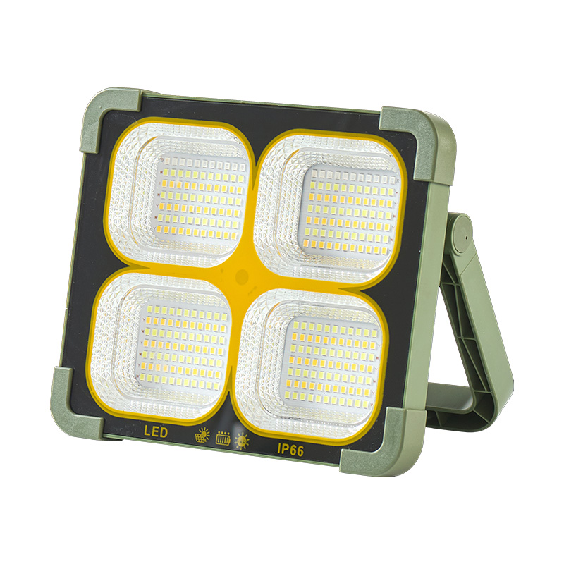 Outdoor portable camping lamp, multi-functional camping lamp, solar floodlight, high brightness, long battery life, various lamp beads, battery level display lighting lamp Application Scenario