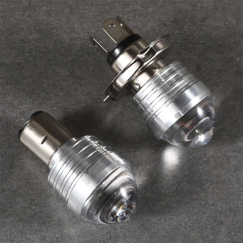 Motorcycle lights, electric vehicle lights, general lights, fisheye LED, universal headlights, double-claw H4 laser gun lights, spotlights Specification drawing