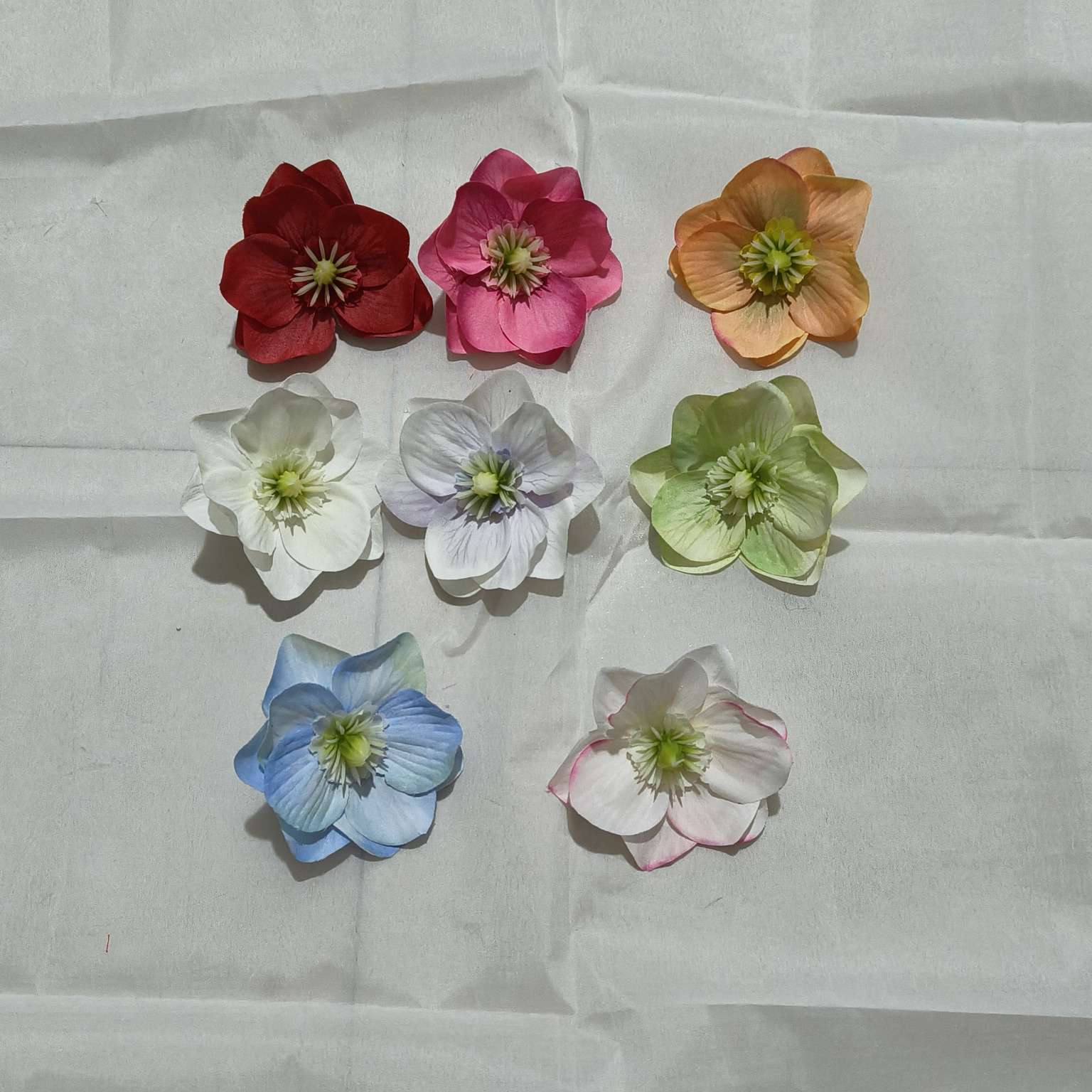 Large-scale artificial flower PU material floral design, handicrafts, gifts, decorations, artificial flower petals are exquisite and realistic, beautiful and durable for home decoration Specification image