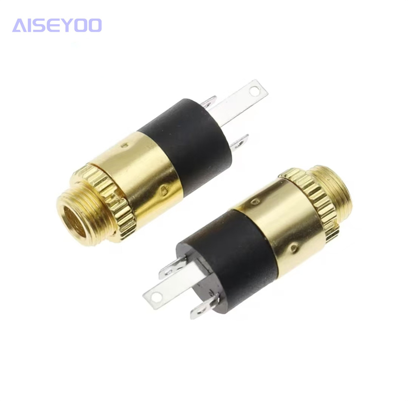  耳机插座 3.5MM 音频视频插座 3.5立体声 带螺母镀金/镀镍详情7