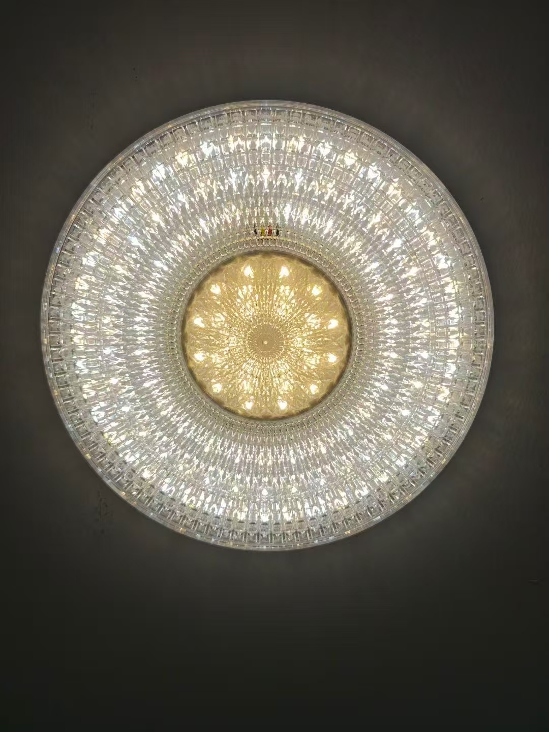The new LED lamp with a diamond cover, cutting cover and ceiling light, 24W, detachable interface for easy replacement. Three interfaces are available for selection pic 6