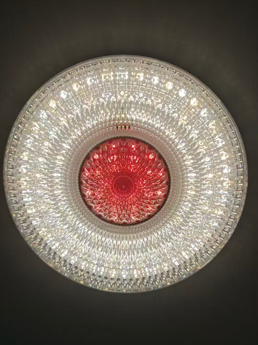 The new LED lamp with a diamond cover, cutting cover and ceiling light, 24W, detachable interface for easy replacement. Three interfaces are available for selection pic 5