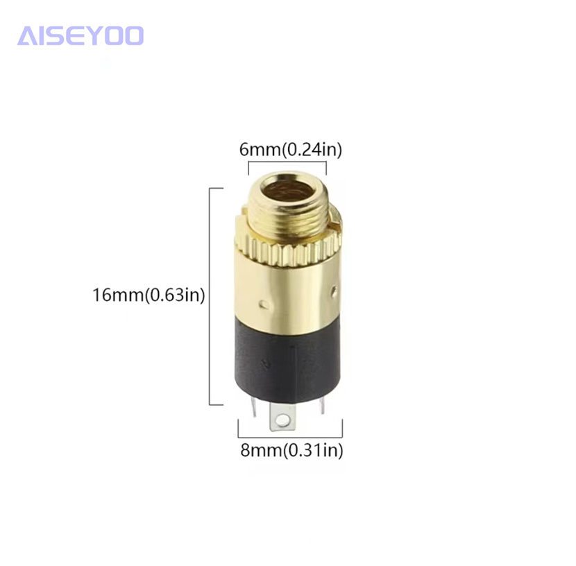 音频、视频插座实物图
