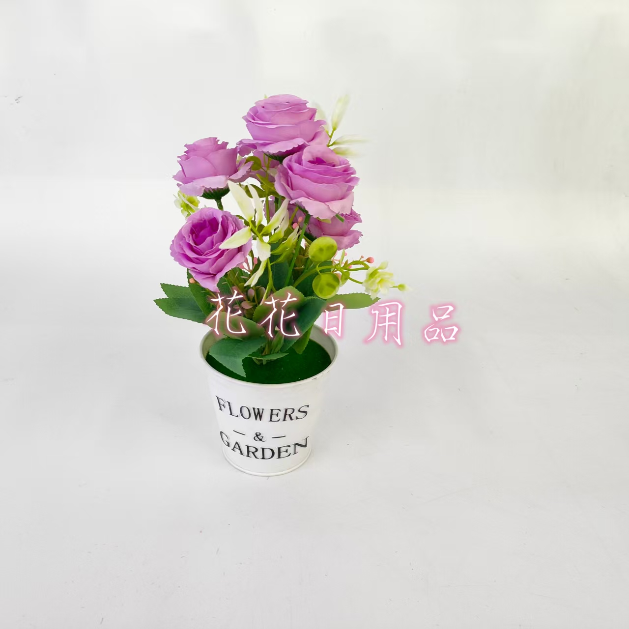 House flowers, artificial flowers, bonsai, plastic POTS, rose decorations and ornaments Specification drawing