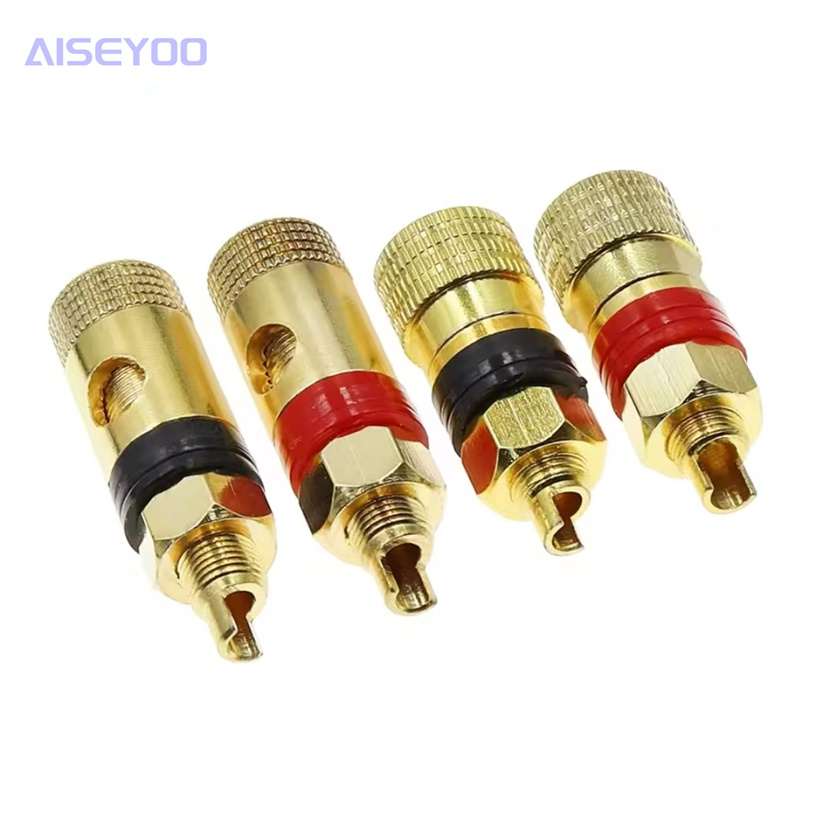 纯铜M8接线柱8mm充电电焊机逆变器喇叭柱100A200A大电流香蕉插座