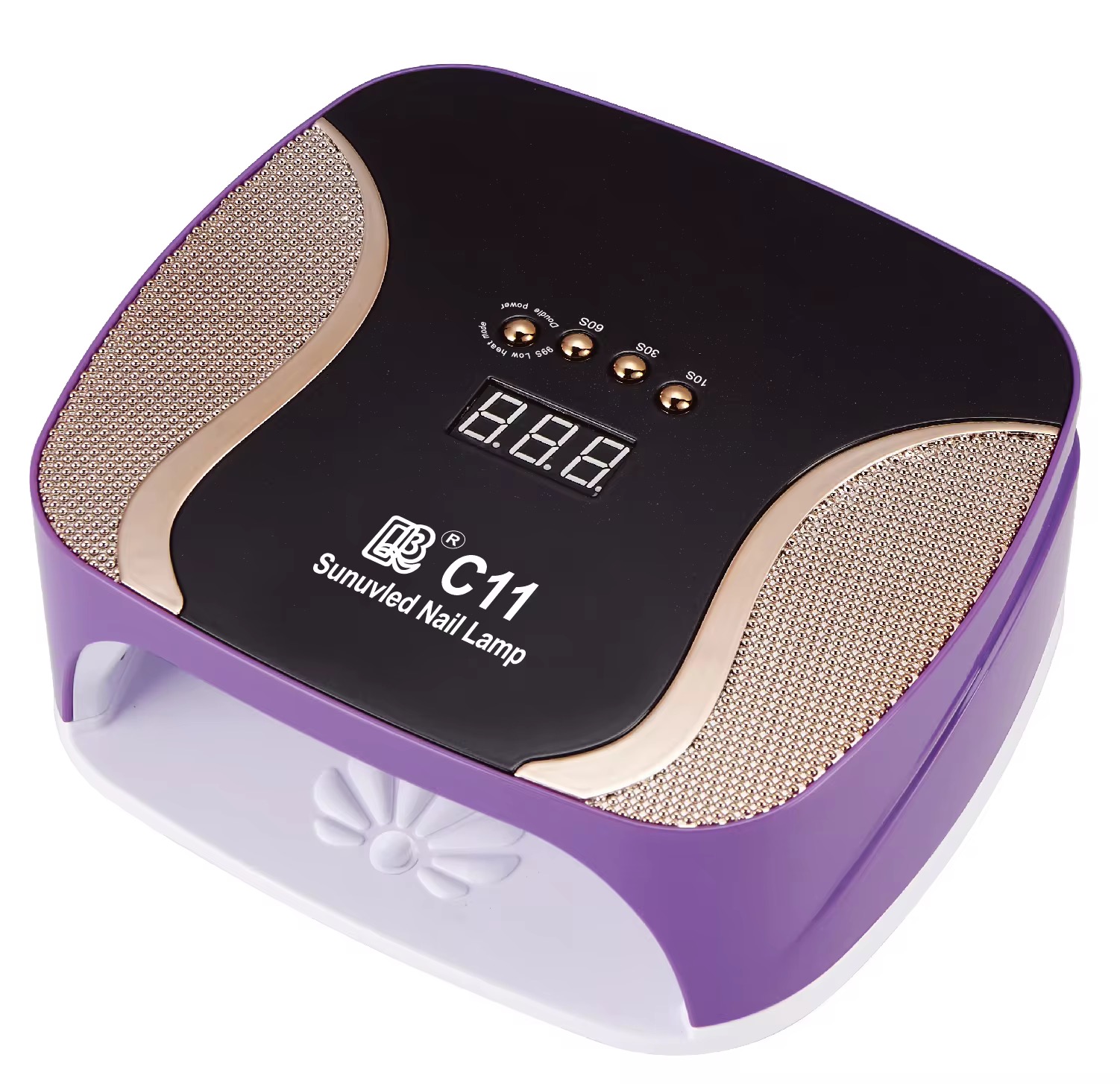 The new 308W high-power nail art lamp, nail baking lamp and therapy lamp have 4 timer Settings Item Picture