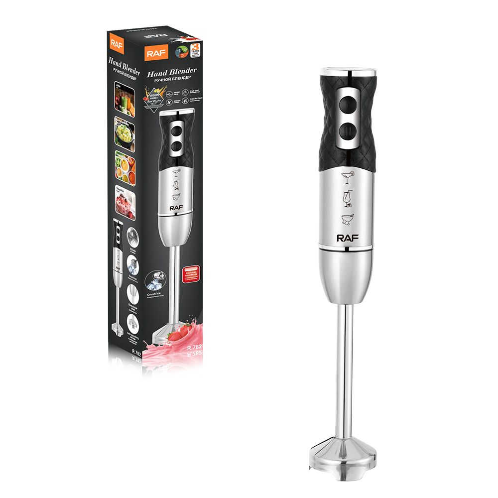 RAF European standard multi-functional electric blender, fruit juicer, adjustable speed food processor, kitchen four-blade details Picture