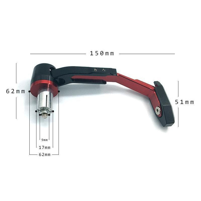 Motorcycle handlebars, handle protection, anti-drop, bow guard, horn protection rod, brake protection, universal CNC accessories details Picture