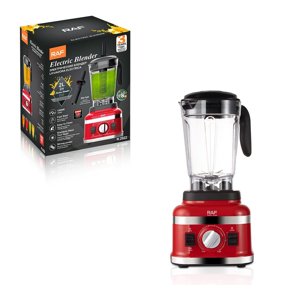 RAF European standard household cross-border food processor 2L blender, fruit and vegetable juicer, juice maker, blender, and baby food smoothie maker details Picture