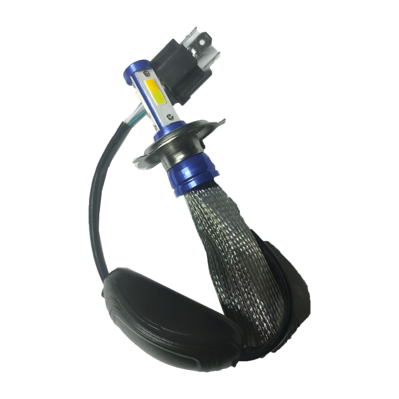 Universal LED headlights for motorcycles 28-30W/12-80, three-sided universal LED high-intensity headlights for motorcycles Item Picture