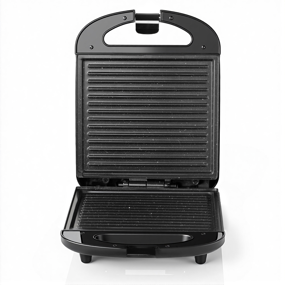 RAF European-style cross-border household pastry design double-sided breakfast machine, waffle machine, striped pastry machine and sandwich machine Item Picture