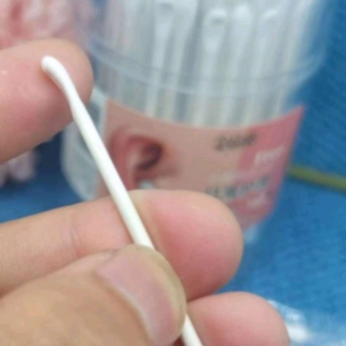 6615 Jinwu Cotton Swab, Cotton Swab, Ear Spoon, baby and children, eyelash extension, Adult Makeup Cotton swab, Cotton swab Box Set, Double-headed ear cleaning details Picture
