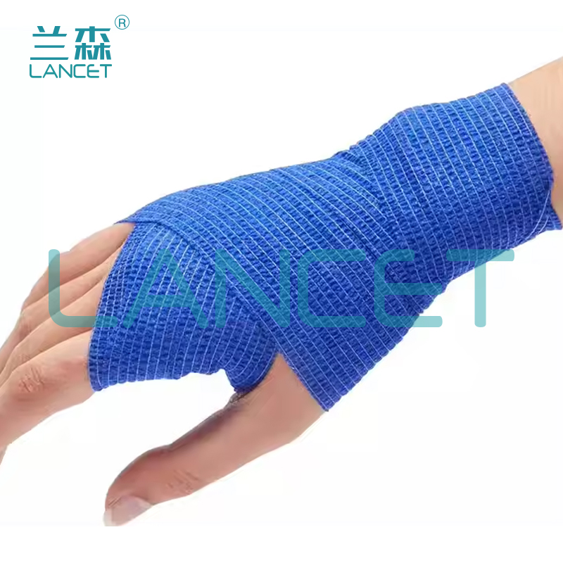 Finger bandages, self-adhesive elastic bandages, medical straps, breathable sports training type, wound medical bandaging and fixation, non-woven fabric rolls Application Scenario